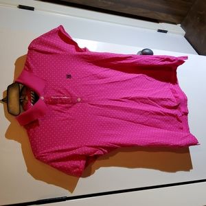 Ladies Tommy Hilfiger Pink Polo, Large